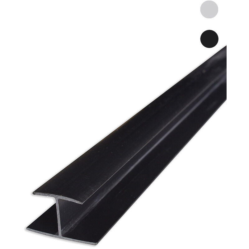 Image of Giunto di collegamento Sogi per pannello portautensili PAN-1200 in nero o grigio, ColoreGrigio