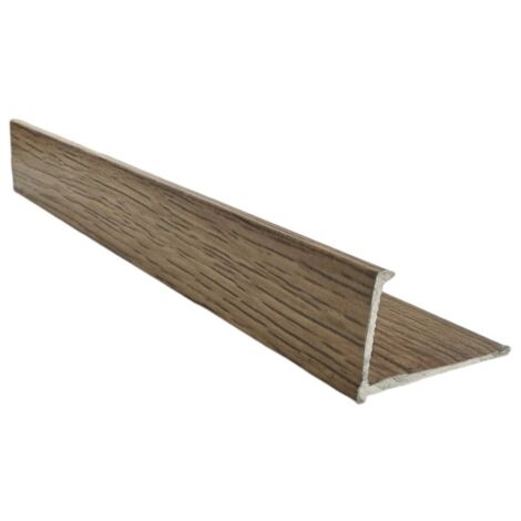 Giunto di Delimitazione Madera in Alluminio 12 mm : Colore - legno-noce