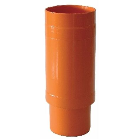 GIUNTO DI RIPARAZIONE IN PVC ROSSO Diam. 100