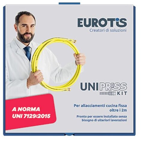 Giunto dritto con girello filettato femmina DN12 G 1/2" lunghezza tubo 3 mt A10-0001-06432