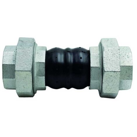 Giunto elastico FF in gomma per acqua 1" FF int. 200 mm 070351/E