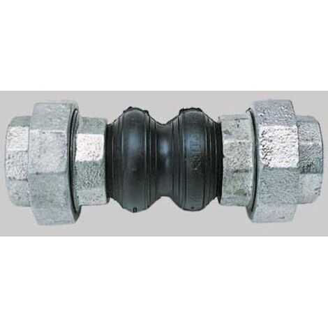 GIUNTO ELASTICO IN GOMMA - 1" L. 20 cm