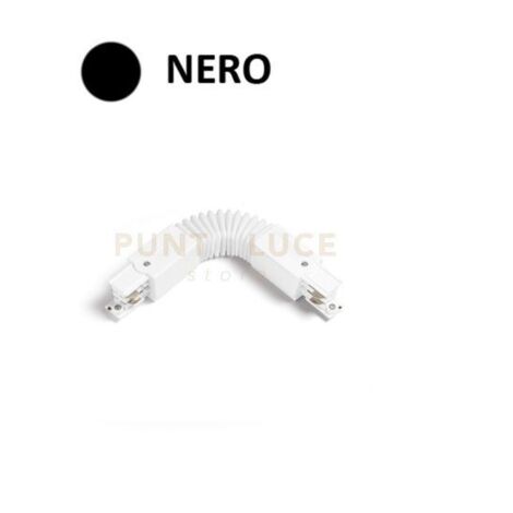 Giunto flessibile (dx/sx) colore nero per sistema BINARIO