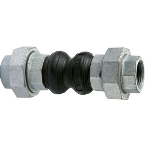 GIUNTO IN GOMMA ANTIVIBRANTE FILETTATO F/F DN 20 - 3/4&quot - L. 165
