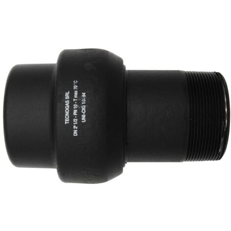 Giunto isolante dielettrico ø 2"1/2 MF PN10 per utenze gas e acqua 00000020030