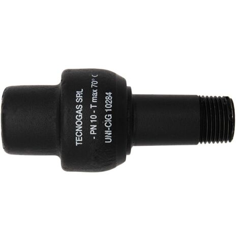 Giunto isolante dielettrico ø 3/4" MF PN10 per utenze gas e acqua 00000020000