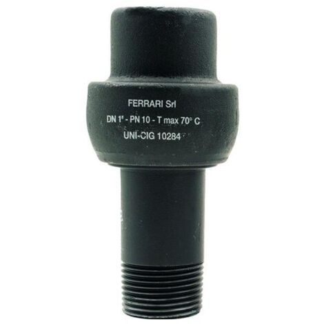 Giunto isolante dielettrico pn10 1 mf l120 pn10 t.70°c ferrari welcome 041331