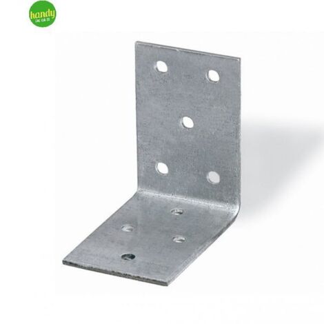 Giunto leggero ad angolo mm2 40x40x20 zincato set 5 pezzi - masidef