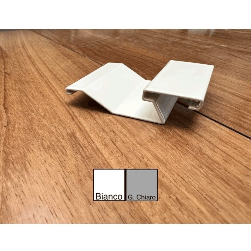 Giunto per gocciolatoio TOP in PVC : Colore - Grigio chiaro