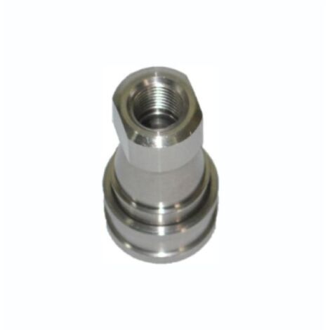 Giunto rapido femmina 1/4 npt in acciaio inox per impianti di refrigerazione wigam wf 16 05108046001