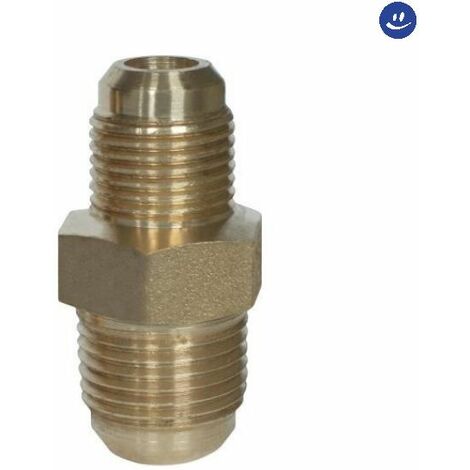 Giunto ridotto in ottone maschio maschio per condizionamento 1/2x5/8 RINALDI E PETTINAROLI