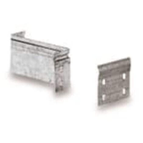 Giunto riduttore sinistro h75 diametro 100 mm acciaio zincato abb 07752