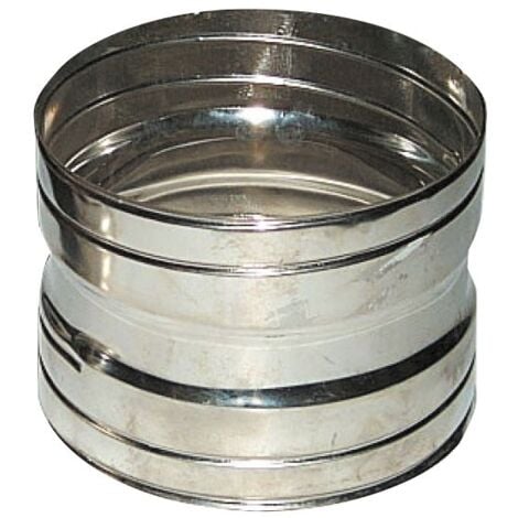 Giunto tubo flessibile / tubo flessibile - ø 120 mm - Manicotto di giunzione per tubo flessibile in acciaio e alluminio 00000051403