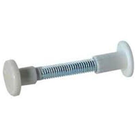 Giunzione a Vite Assemblaggio per Mobili in Nylon 30-40 mm colore Bianco 100 Pz