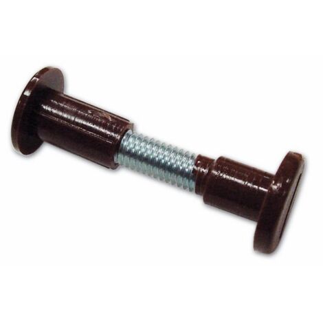 Giunzione a Vite Assemblaggio per Mobili in Nylon 30-40 mm colore Marrone 100 Pz