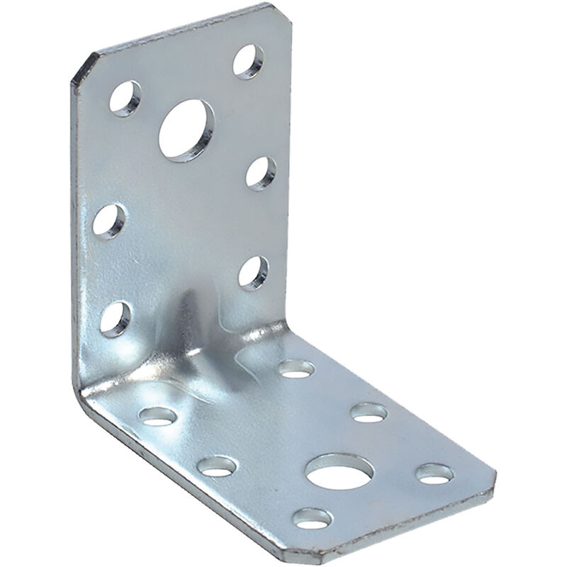 Giunzione ad angolo con nervatura mm 60 x 60 x 45