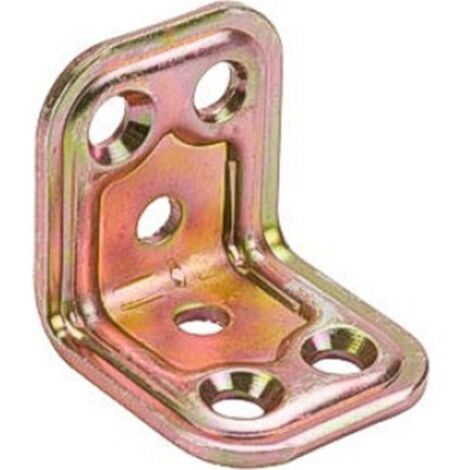Giunzione ad angolo in acciaio tropicalizzato 30x30x30 mm -10 Pezzi