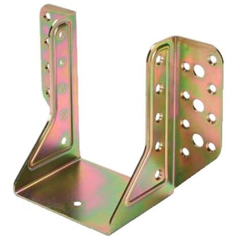 Giunzione di estremità ad ali esterne in acciaio tropicalizzato -81 x 120 mm / 1 Pezzo
