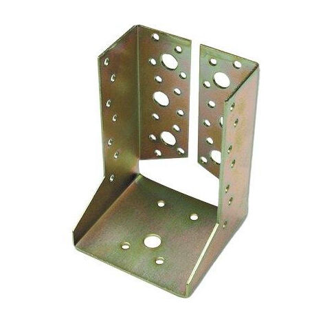 GIUNZIONE GAZEBO ESTREMITA ALI INTERNE 796 • ZINCATA GIALLA S.MM 2,0 MM  90X 85