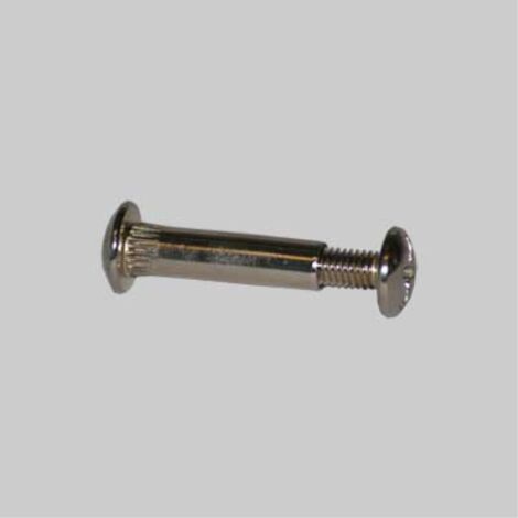 Giunzione per mobili 31 mm - nichelato (50 pezzi)