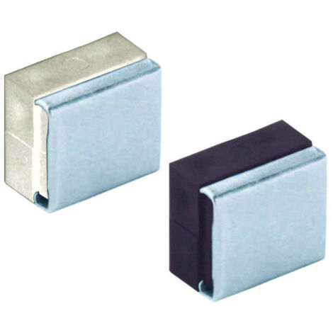 Giunzioni Di Assemblaggio Con Piastra - mm33x18x29h. plastica colore marrone - 10 pz