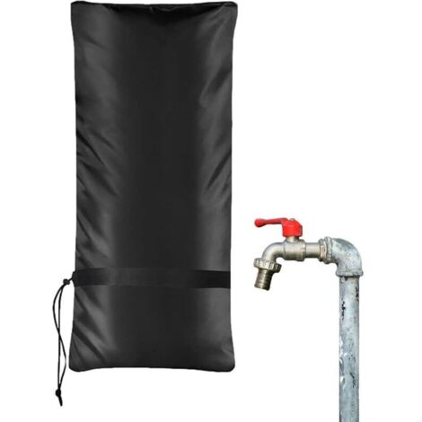Givre pour Robinet D'extérieur, Housse Protection pour Robinet Extérieur, Couvercle Antigel pour Robinet，L:63 x 33cm