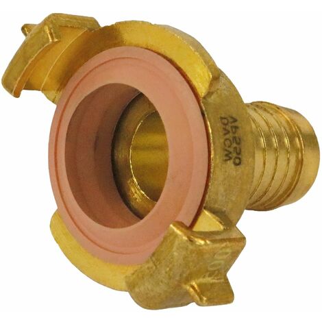GK Schlauchstück Trinkwasser 1 Zoll / 25 mm Schnellkupplung DVGW