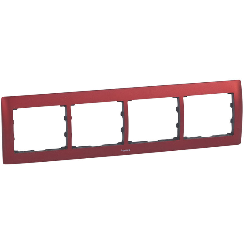 

Legrand - GL-PLACA 4ELE HOR ROJO MAGICO 771904