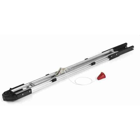 GL124S35 - Guide aluminium longueur 3500mm - CARDIN GLGL124S35