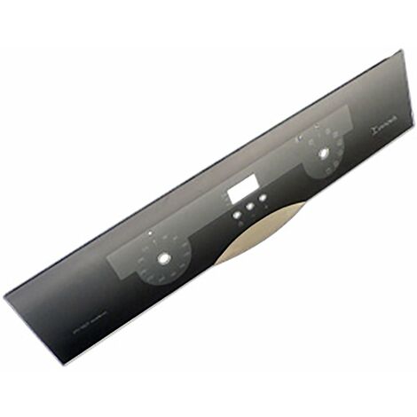 GLACE BANDEAU NOIRE POUR FOUR FAGOR - 74X4303