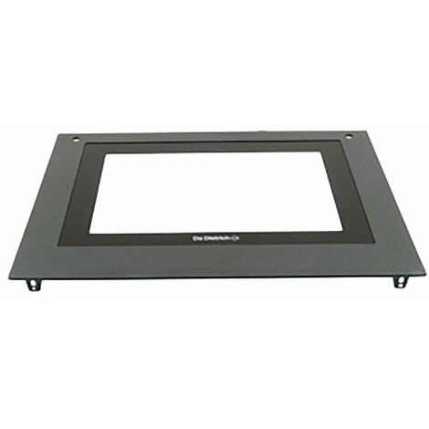 GLACE EXTER.NOIRE pour FOUR DE DIETRICH - 74X3369