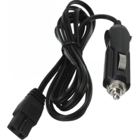 Glacière de voiture 12V CC – Câble d'alimentation 2m – Prise fusible résistante à la chaleur – Compatible réfrigérateurs portables