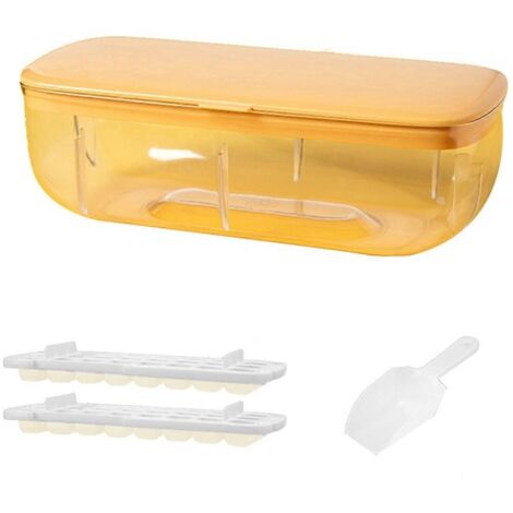 Glacière double en silicone grande capacité 48 cm, jaune (comme sur la photo)