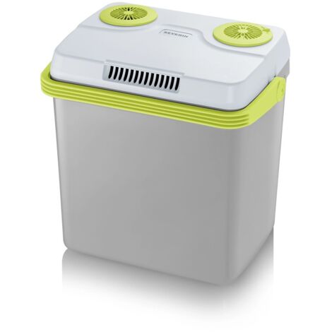 Glacière électrique plastique 19l gris/vert - Severin - TKB2924