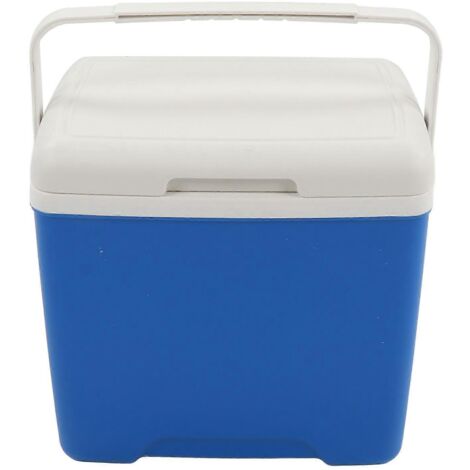 Glacière isotherme 13,8 L pour la conservation des aliments frais, seau à glace et étui de pêche