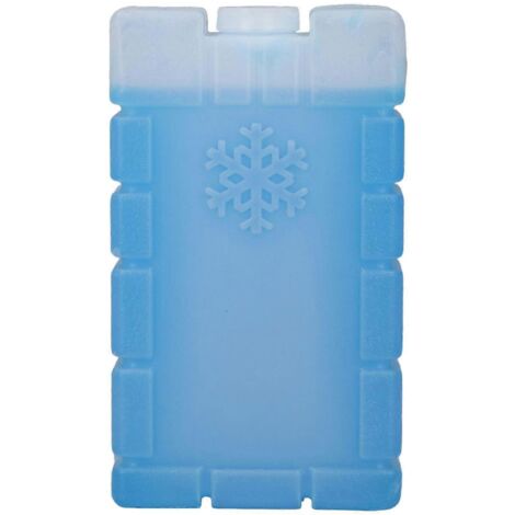 Glacière portable d'extérieur 2024 pour pique-nique, camping et voyages, avec bloc réfrigérant réutilisable de 350 ml