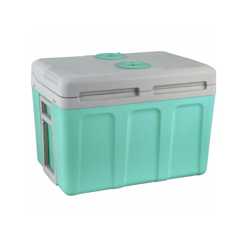 Glaciere thermoélectrique incasa 40L - Alimentation 12/220V - Vert - Idéale pour l'été en voiture
