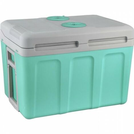 Glaciere   thermoélectrique INCASA 40L - Alimentation 12/220V - Vert - Idéale pour l'été en voiture