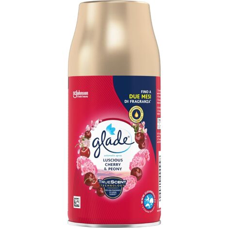 Glade Automatic Spray Ricarica Luscious Cherry e Peony 269ml