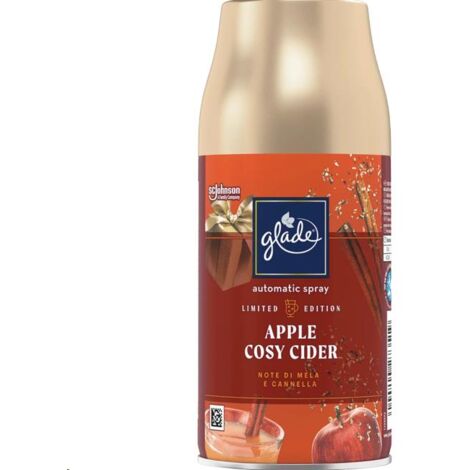GLADE DEODORANTE SPRAY PER AMBIENTE AUTOMATICO 269 ML FRAGRANZA MELA E CANNELLA OKY