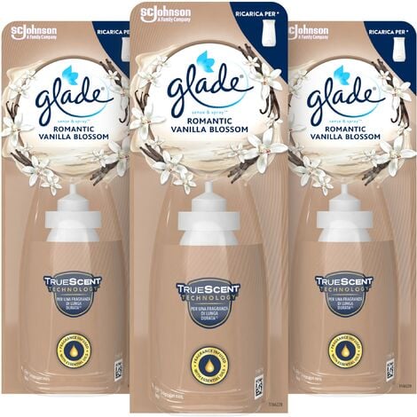 Glade Sense & Spray Profumatore per Ambienti con Olii Essenziali e Sensore  di Movimento, Fragranza Relaxing Zen, 1 Diffusore e 3 Ricariche, 2 Pile AA