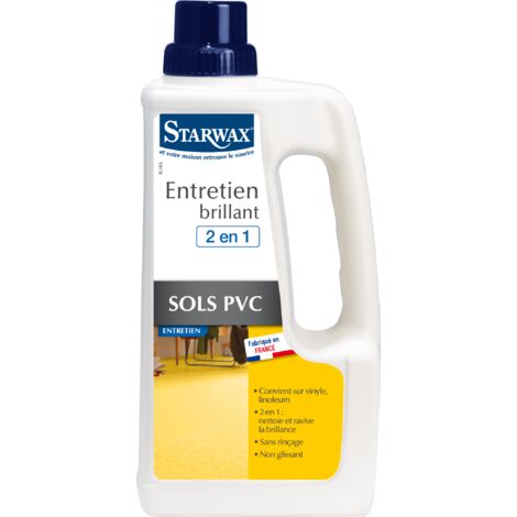 Glänzende PVC-Bodenpflege STARWAX 1 l Starwax