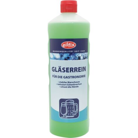 Gläser Reiniger - Eilfix, für die hygienische, manuelle Gläserreinigung.