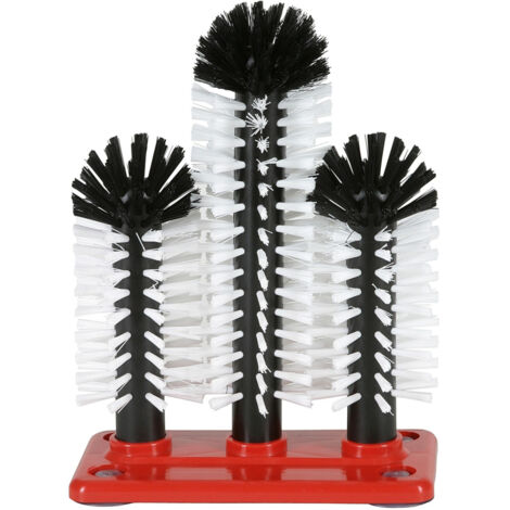 Gläserspülbürste, Gläserspülbürstengarnitur - GR-2 - 2 x 18 + 1 x 24 cm