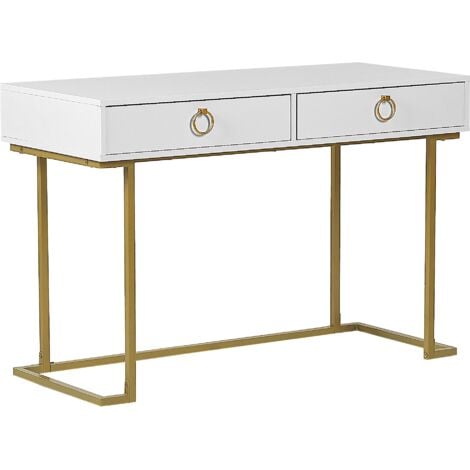 Small desk deals gold