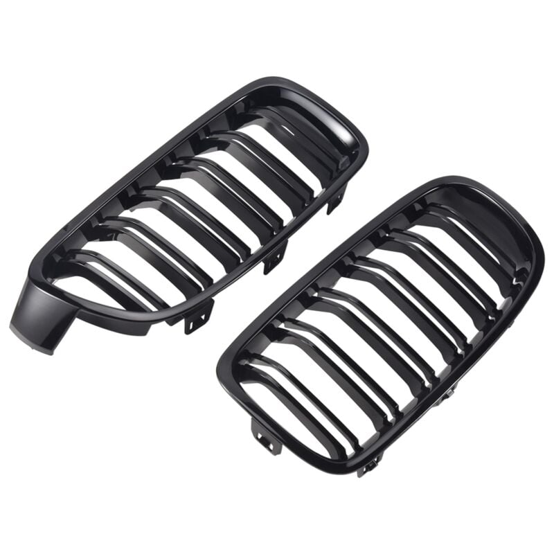 Image of Tlily - Glänzend Schwarz Auto Front Nierengrill Grill für 3 Serie F30 F31 F35 2012-2018
