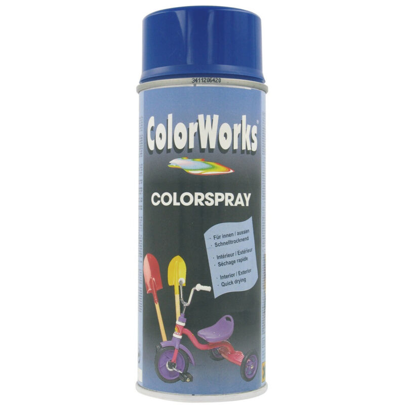 Colorworks Glänzendes Aerosol-spray 400ml Blau Out