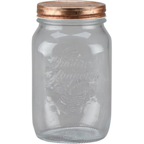 Glas "Cucinare" 1,0 l Quattro Stagioni 70/kupferfarben