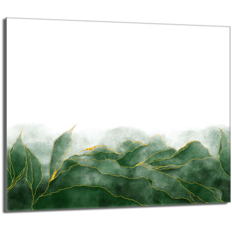 Glas-Herdplattenschutz 60x52 Blätter