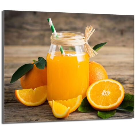 Glas-Herdplattenschutz 60x52 Fruit